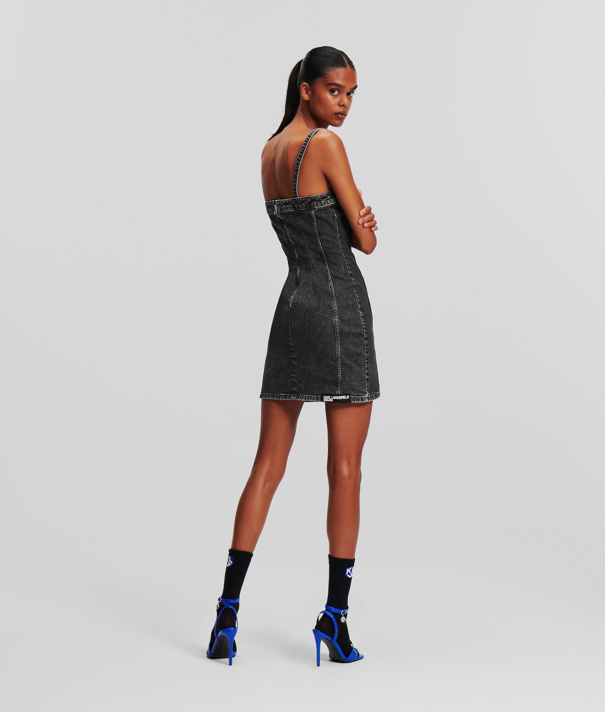 (image for) Bright KLJ DENIM MINI DRESS